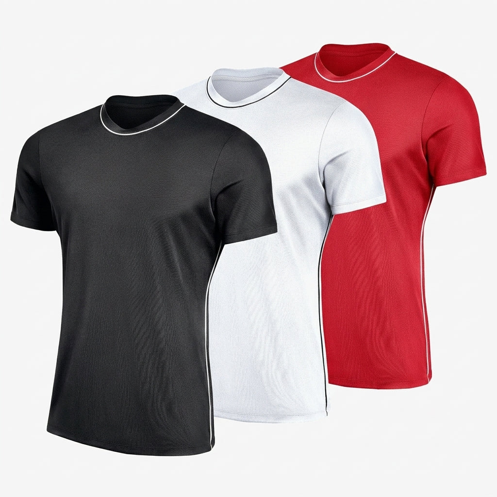 Kit 3 Magliette Sportive Dri-Fit Uomo